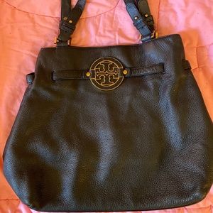 Tory Burch black leather purse